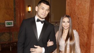 Zpěvačka Monika Bagárová s Makhmudem Muradovem