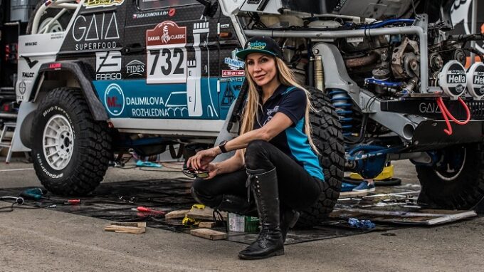 Olga Lounová si na Dakaru plní svůj sen