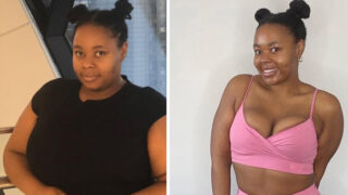 Martyna Bakerová před a po proměně