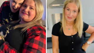 Natalie Carterová před a po proměně