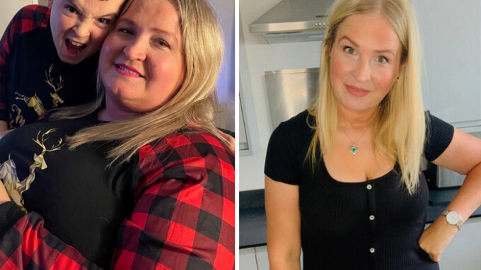 Natalie Carterová před a po proměně