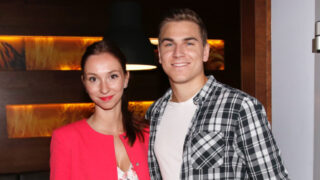 Herec David Gránský s manželkou