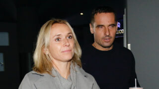 Roman Šebrle s manželkou