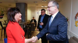 Alena Schillerová a Miroslav Kalousek