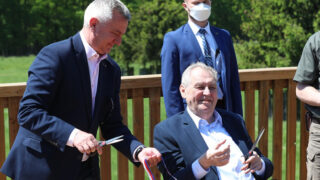 Vratislav Mynář a Miloš Zeman