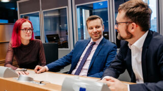 Markéta Gregorová, Marcel Kolaja a Mikuláš Peksa