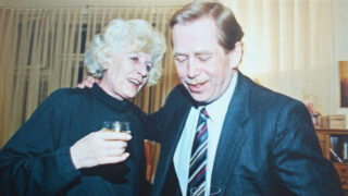 Olga Havlová a Václav Havel