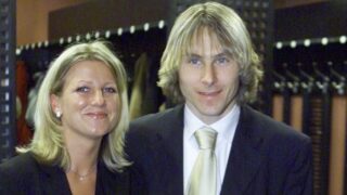 Pavel Nedvěd a Ivana Nedvědová v roce 2003