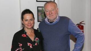 Luděk Sobota s manželkou Adrianou