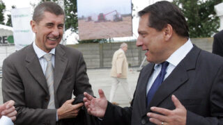 Andrej Babiš a Jiří Paroubek