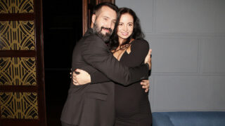 Václav Noid Bárta a jeho partnerka Eliška