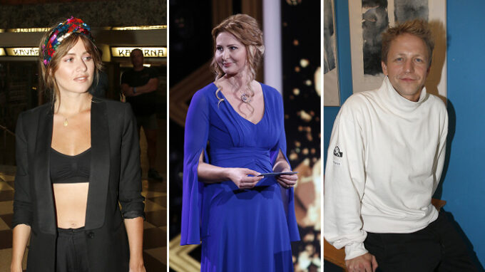 (Zleva) Ema Smetana, Ivana Gottová, Tomáš Klus
