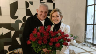 Martin Michal s manželkou Helenou