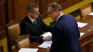 Andrej Babiš a Miroslav Kalousek