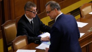 Andrej Babiš a Miroslav Kalousek