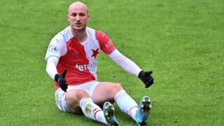 Fotbalový útočník Michael Krmenčík