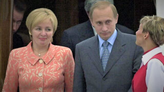 Vladimir Putin a exmanželka Ljudmila.