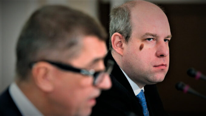 Andrej Babiš a Ondřej Závodský