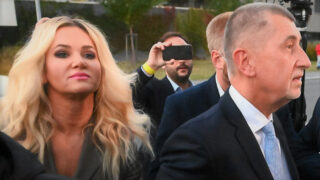 Monika Babišová s manželem Andrejem Babišem