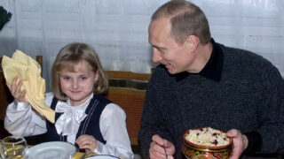 Vladimir Putin s dcerou Kateřinou