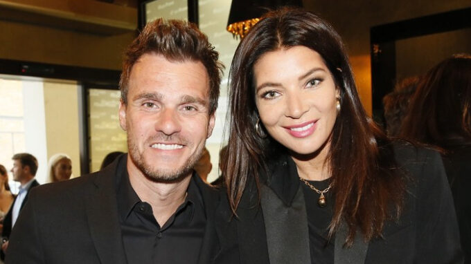 Leoš Mareš s manželkou Monikou