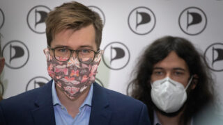 Jakub Michálek (vlevo) a Mikuláš Ferjenčík