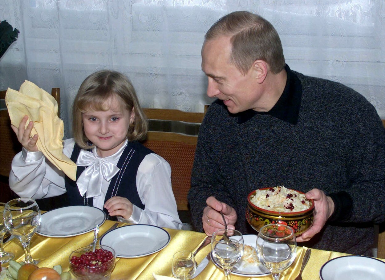 Путин в Лузино