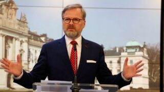 Premiér ČR Petr Fiala