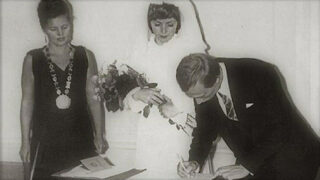 Svatba Vladimira Putina v roce 1983