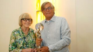 Eva Zaoralová s Jiřím Bartoškou