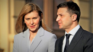 Olena Zelenská a manžel Volodymyr