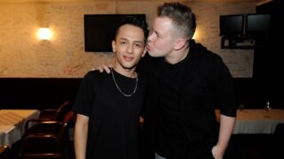 Jan Bendig (vlevo) a jeho přítel Lukáš Rejmon