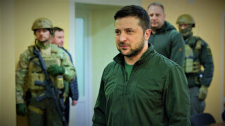 Ukrajinský prezident Volodymyr Zelenskyj