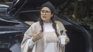 Herečka Salma Hayeková