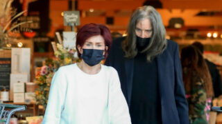 Hudebník Ozzy Osbourne s manželkou