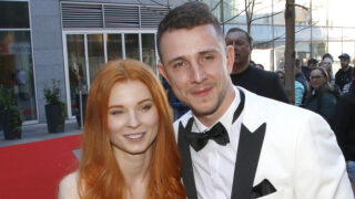 Jakub Štáfek se snoubenkou Dominikou