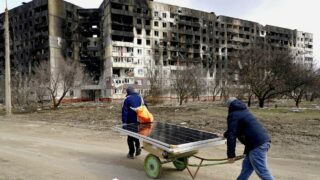 Mariupol je jedním z nejvíce válkou postižených ukrajinských měst.