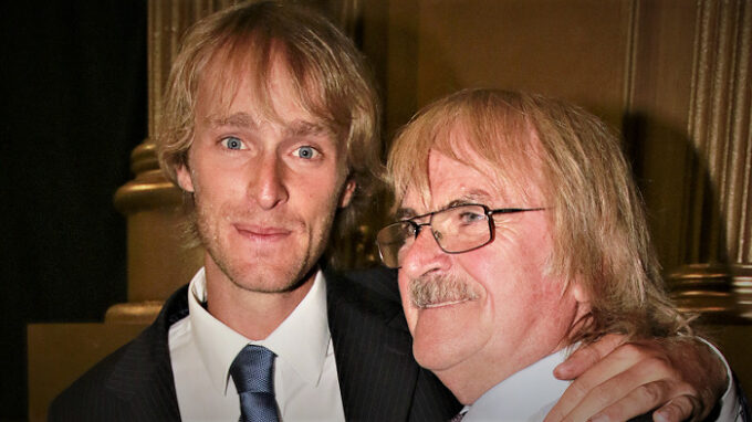 Jakub Vágner s otcem Karlem