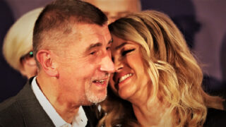 Monika Babišová s manželem Andrejem Babišem