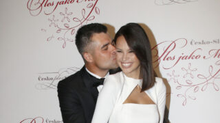 Monika Leová s manželem Martinem Košínem