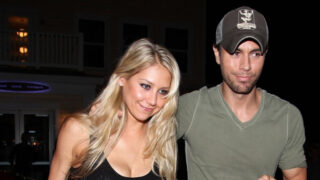 Zpěvák Enrique Iglesias a Anna Kurnikovová