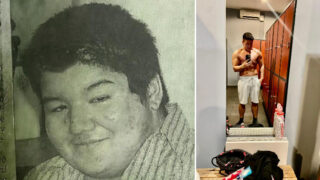 Rapper Raego v době, kdy vážil 130 kilogramů a dnes