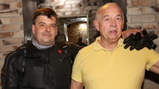 Jakub Vyskočil s otcem Ivanem Vyskočilem