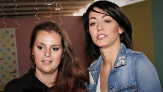 Ornella Koktová a Agáta Hanychová