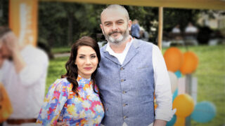 Eva Decastelo s manželem