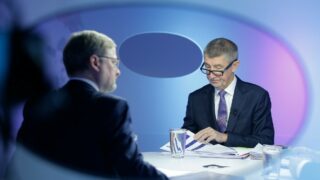 Petr Fiala a Andrej Babiš