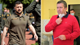 Volodymyr Zelenskyj a Jan Hamáček