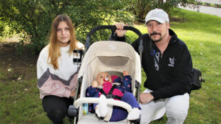 Zpěvák Bohuš Matuš s manželkou Lucií