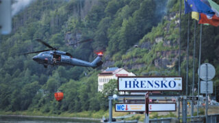 Požár, Hřensko - Ilustrační snímek