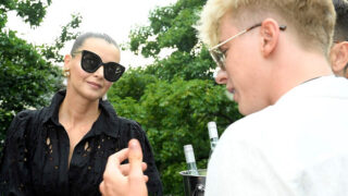 Iva Kubelková a a Adam Mišík